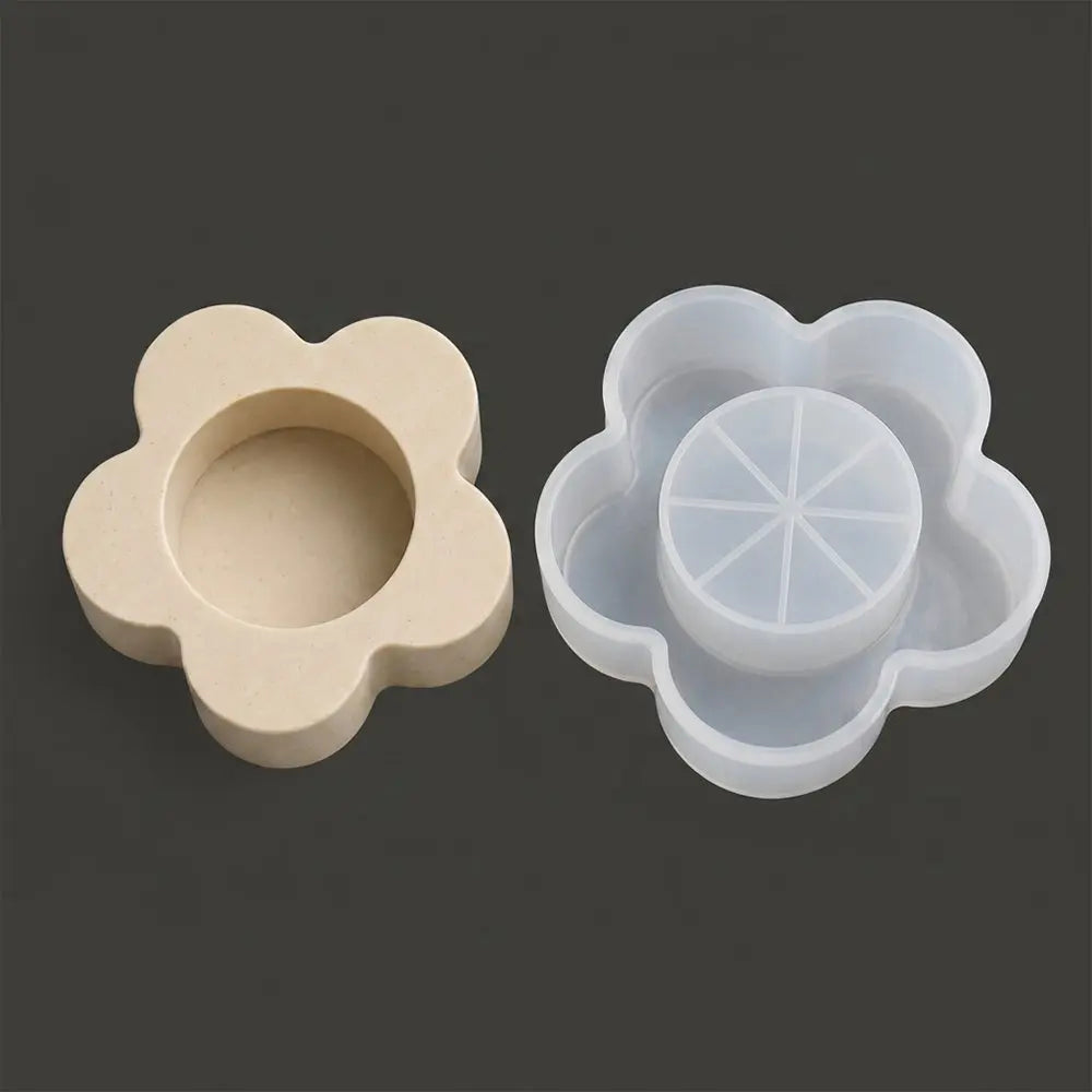 Circle Rosette Art Tray Silicone Mould | HomeboxMini Creative Suite