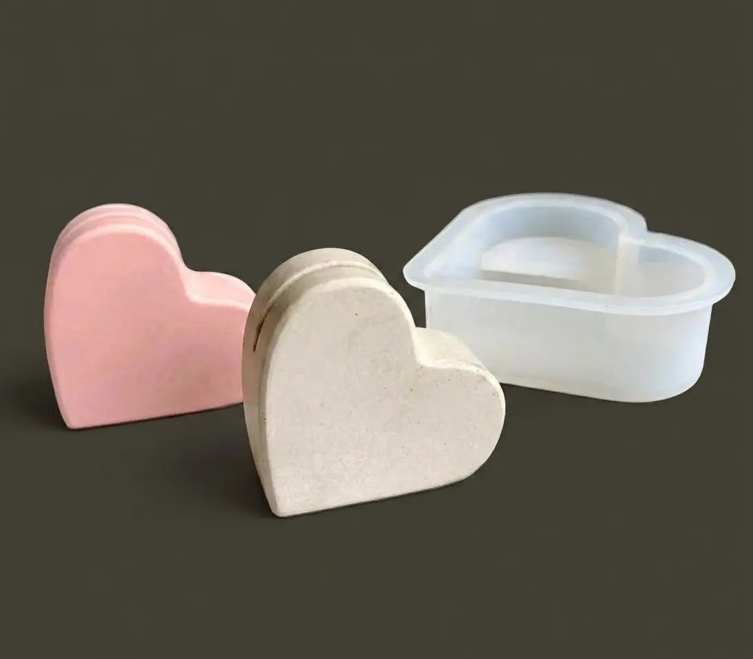 Heart Photo Holder Silicone Mould | HomeboxMini